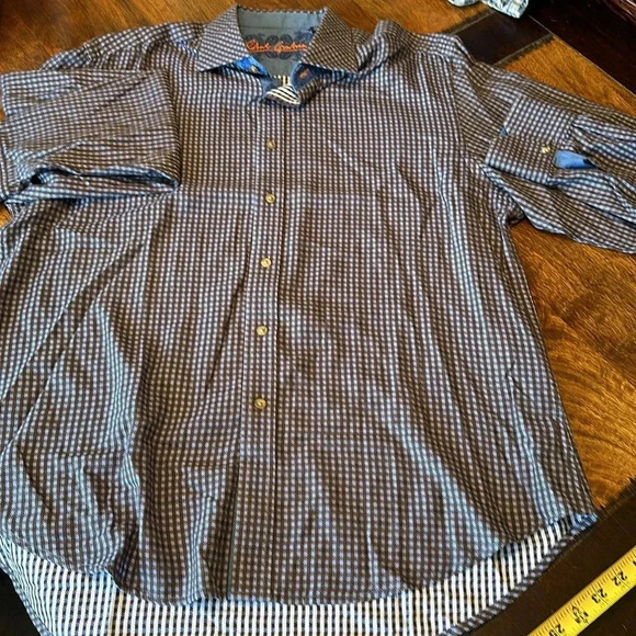 Robert Graham chequered shirt size XL - Picture 3 of 5